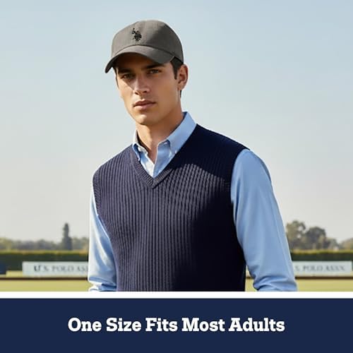 U.S. Polo Assn. Baseball Cap, 100% Cotton Adjustable Dad Hat - Image 5
