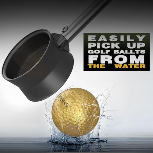 Golf Ball Retriever Telescopic for Water, 12Ft/9Ft Two-Sided Golf Ball Grabber - Image 4