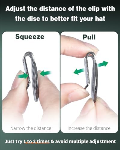 GreenHaven Magnetic Golf Hat Clip Marker Set - Image 5