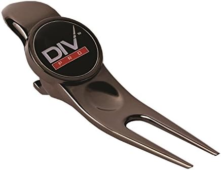 DivPro 6-in-1 Golf Tool & Cigar Holder – Divot Repair Tool, Golf Ball Marker by Quality+Importers