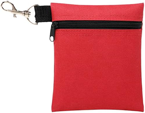 Golf Tee Pouch, 5.62 X 6.87 Inch Professional Zipper Golf Tee/Ball Pouch Bag by BuyAgain