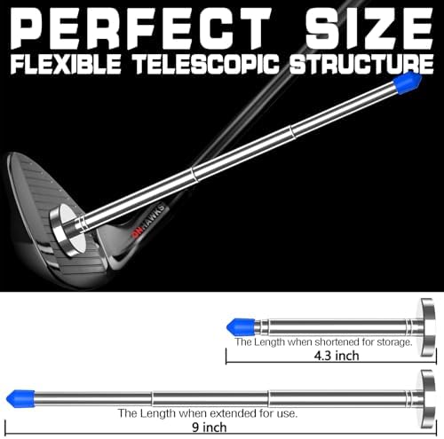 Telescopic Magnetic Golf Alignment Rods-Alignment Sticks-Swing Training Aid - Image 4