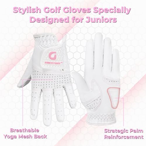 AIGEVTURE Kids Golf Gloves Junior Breathable Golf Gloves - Image 2