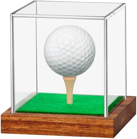 Clear Acrylic Golf Ball Display Case by Hxezoc
