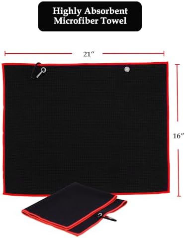 Golf Essentials Kit | Must-Have Accessories – Water Brush, Club Brush, Ball - Image 3