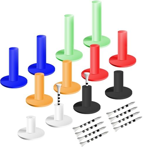 Rubber Golf Tees & Bamboo Tees Set, Various Specifications and Sizes by ATTRACTIVE