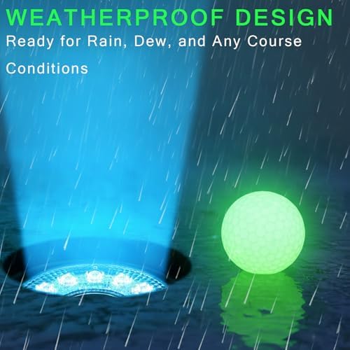 18Pcs LED Golf Hole Lights for Night Putting Green - Image 6