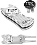 VISUALIZE Elite Switchblade Golf Divot Repair Tool Set by VISUALIZE