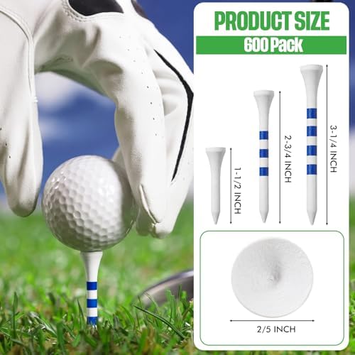 Mudder Golf Tees Bulk Wood - Image 2