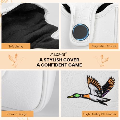 Mallard Golf Headcovers Golf Head Cover Putter Headcover Golf Gifts - Image 4