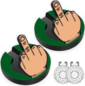 Golf Ball Marker, Middle Finger Ball Marker by LOUSRNMAN