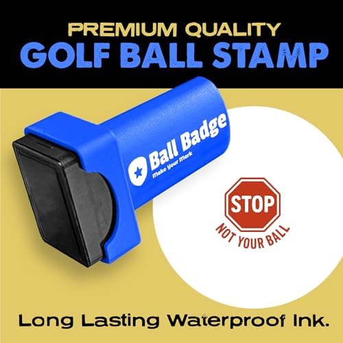Ball Badge Golf Ball Stamp, Golf Series Self-Inking Ball Marker - Image 2
