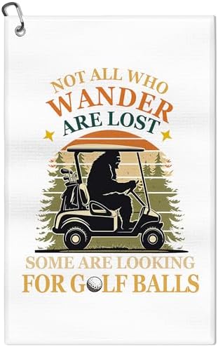 Funny Golf Towels for Men by unskcalb