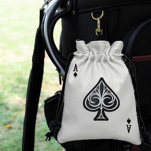 Skull Golf Valuables Pouch Bag - Image 5