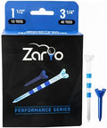 Zario Plastic Golf Tees 3 1/4 Inch Combo by Zario