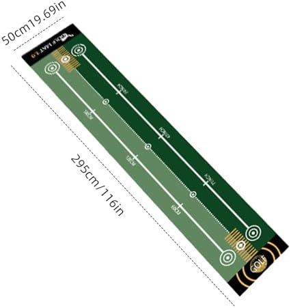 1 piece Golf Putting Practice mat, Size is 19.69 inches x 116 inches, Portable - Image 3