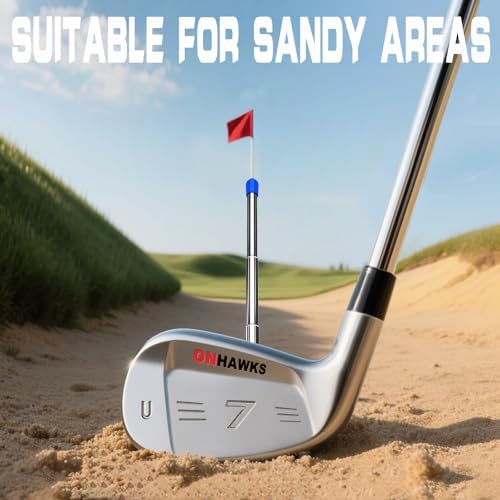 Telescopic Magnetic Golf Alignment Rods-Alignment Sticks-Swing Training Aid - Image 5