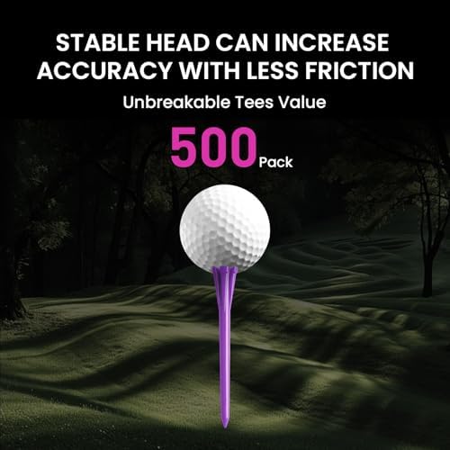 FINGER TEN Golf Tees Plastic Unbreakable - Image 2
