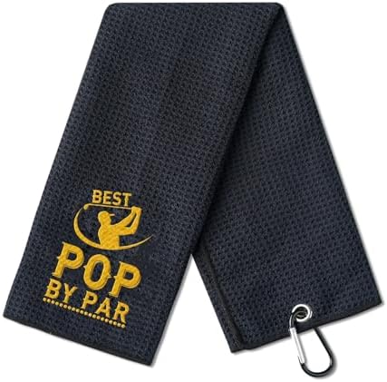 Pop Gifts Golf Towel, Pop on Father‘s Day, 15.8 x 23.6 inches Microfiber Golf by CybGene