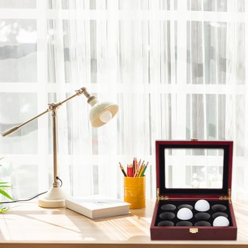 OLYCRAFT Golf Ball Display Case 12-Hole Wooden Display Box - Image 6