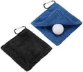 Small Microfiber Golf Towel, Pocket Golf Ball Towel by YELARXI