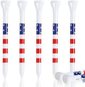 Golf Tees 3-1/4" Durable Bamboo Tees 100 Pack, Friendly Biodegradable Material by Unknown