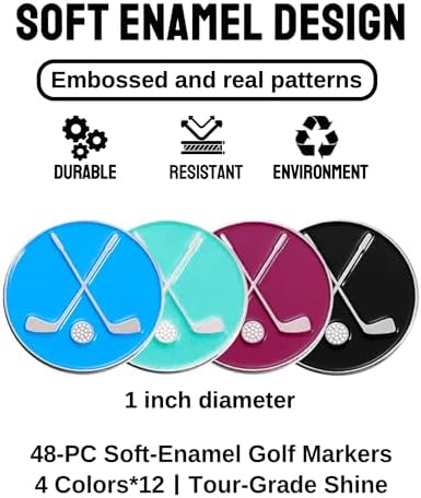48 PCS Golf Ball Markers - Image 2