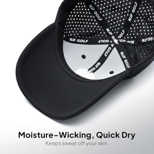 NJF Golf Performance Hats for Men - Image 5
