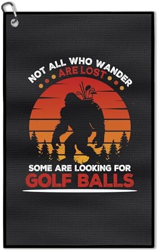Funny Golf Towels for Men by unskcalb