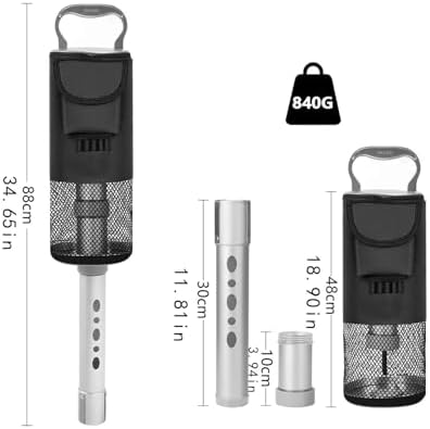 Golf Ball Retriever Golf Ball Pick Golf Ball Shagger Bag Collector Picker Upper - Image 3