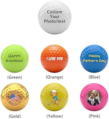 Custom Golf Ball Markers & Golf Divot Tool Gift Set, Personalized Magnetic Ball - Image 5