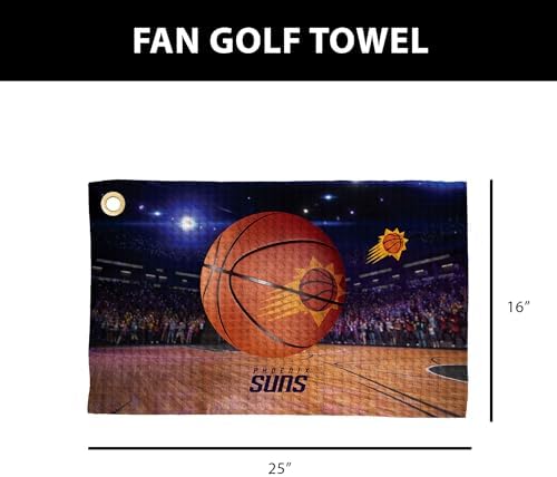 Northwest NBA Golf Towel – Official Licensed Microfiber Waffle Fabric, - Image 5