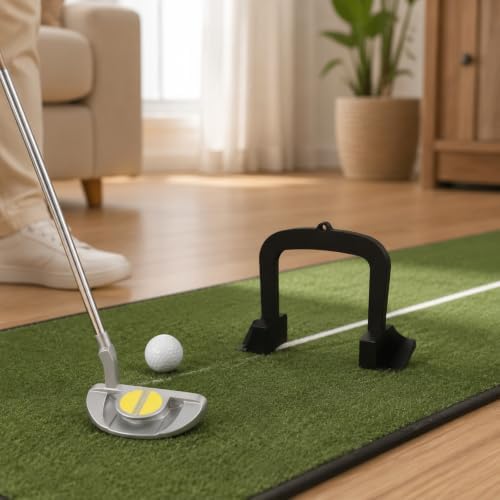 3 Pieces Golf Putting Gate Portable Semicircular Putting Gate - Image 7
