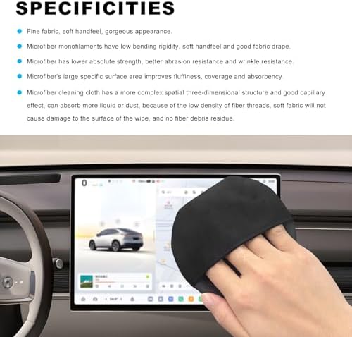 Ohleats 2PCS Car Screen Cleaner, Microfiber Cleaning Pad - Image 3