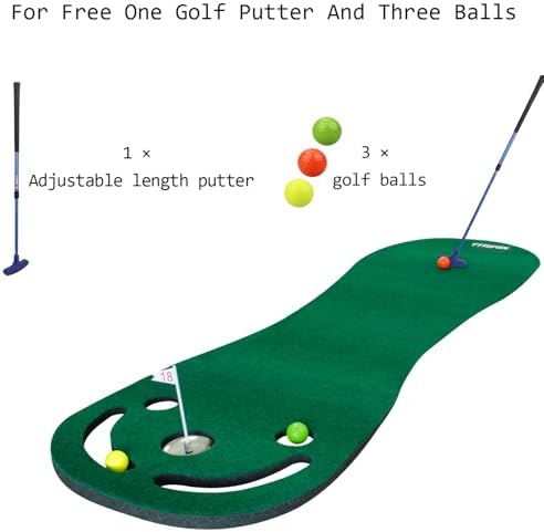 KOFULL Putting Green Mat Set-Mini Golf Set - Image 2