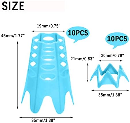 Plastic Golf Simulator Tees for Indoor Outdoor Practice Training, Golf Mat Tees - Image 2