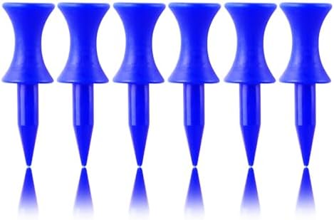 FINGER TEN Plastic Golf Castle Tees 100 Pack by FINGERTENSport
