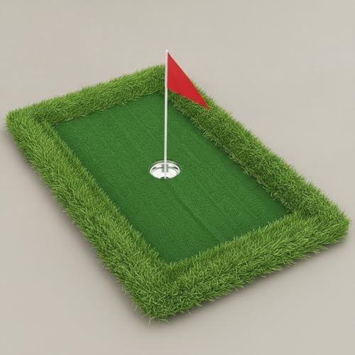 Easy to Set up Water Putting Game | Compact 60 X 90 Cm Size, Golf Mat - Image 2