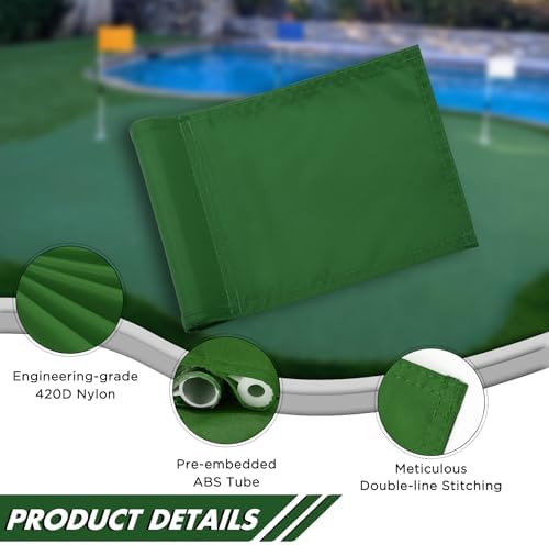 KINGTOP Solid Mini Golf Flags - Image 2