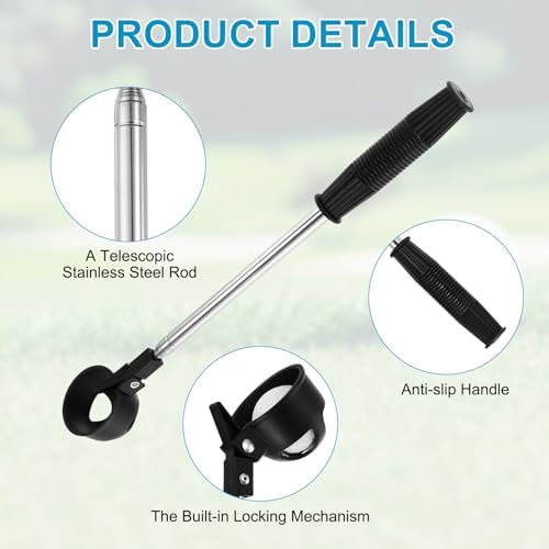 Golf Ball Retriever Telescopic Ball Grabber - Image 3
