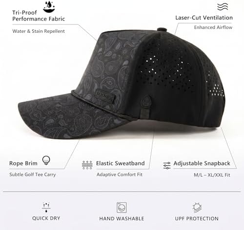 TOP-EX Performance Golf Baseball Hat - Image 6