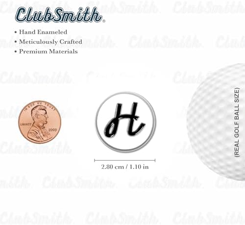 ClubSmith® Initials Golf Ball Marker - Image 3