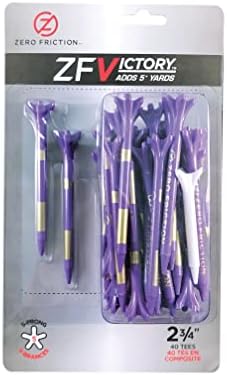 Zero Friction Victory 5-Prong Golf Tees by ZeroFriction
