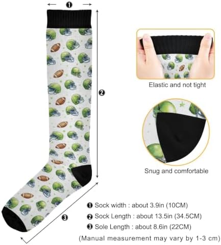 White Baseballs Stitching Compression Sock - Image 4