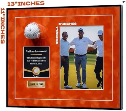 One-Shot Victory Golf Ball Display Frame – Acrylic Case - Image 2