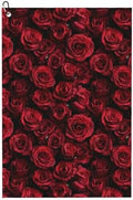 Red Rose Golf Towel Microfiber by Unknown