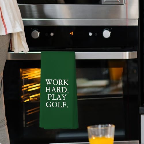 Golf Kitchen Towels, Golf Lover Gifts Hand Towels - Image 2