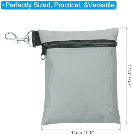 PATIKIL Golf Tee Pouch, Zipper Golf Ball Bag - Image 2