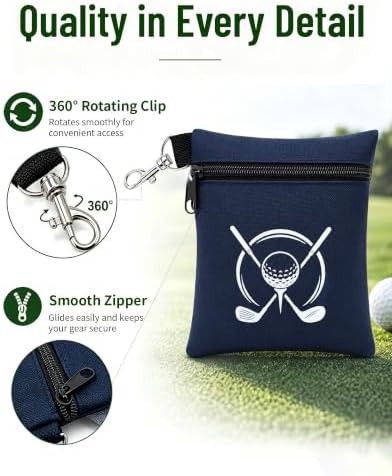Golf Tee Bag, Golf Tee Pouch - Image 4