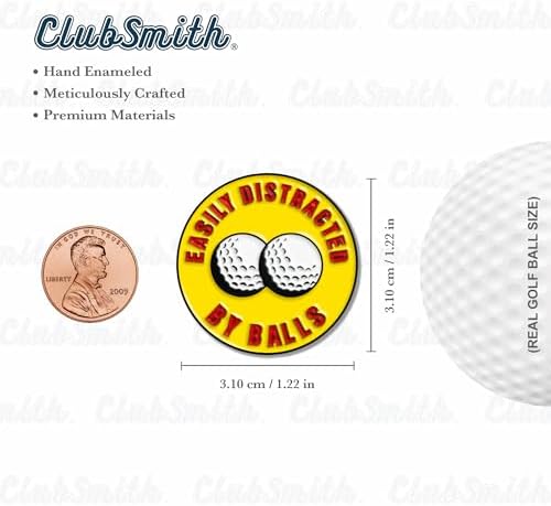 ClubSmith® Funny Golf Ball Marker - Image 3